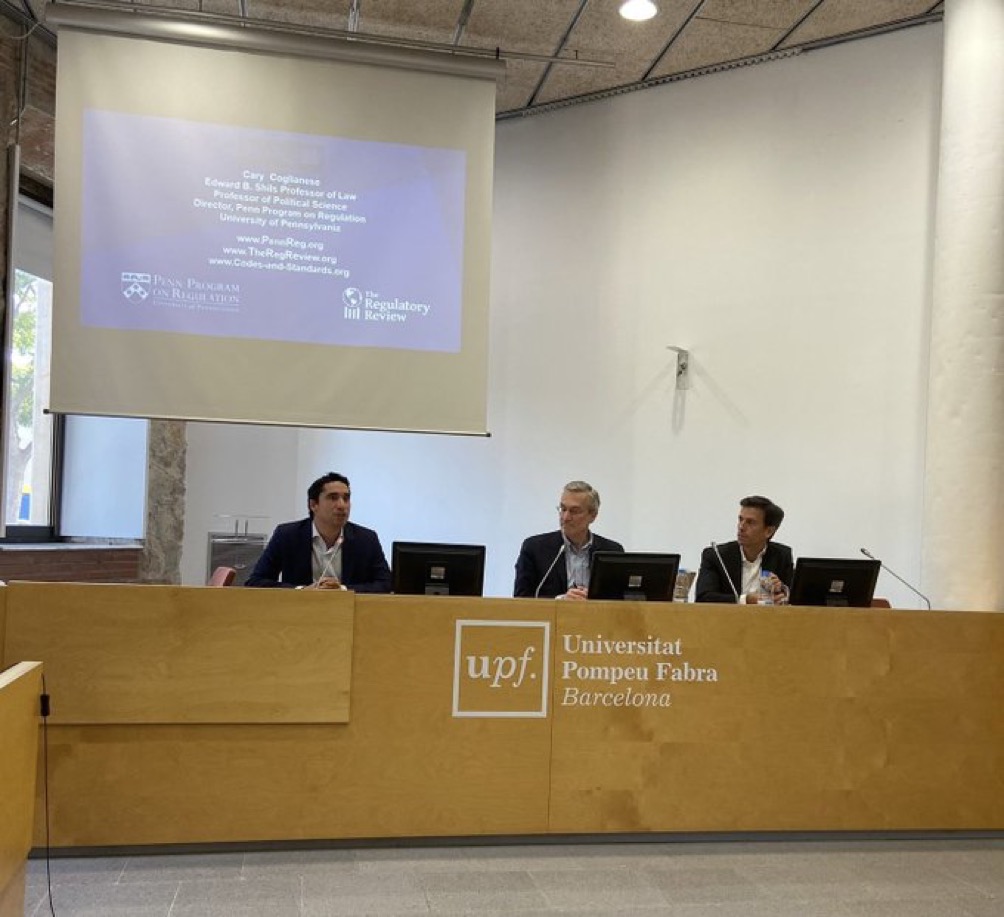 Panel con Penn Program on Regulation en la Universitat Pompeu Fabra