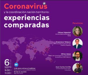 Coronavirus y la coordinación nación territorio